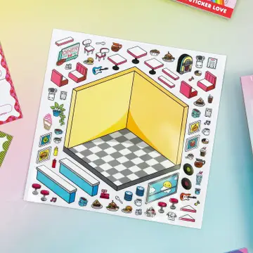 Tinytown Sticker Sheets: Candy & Cakes