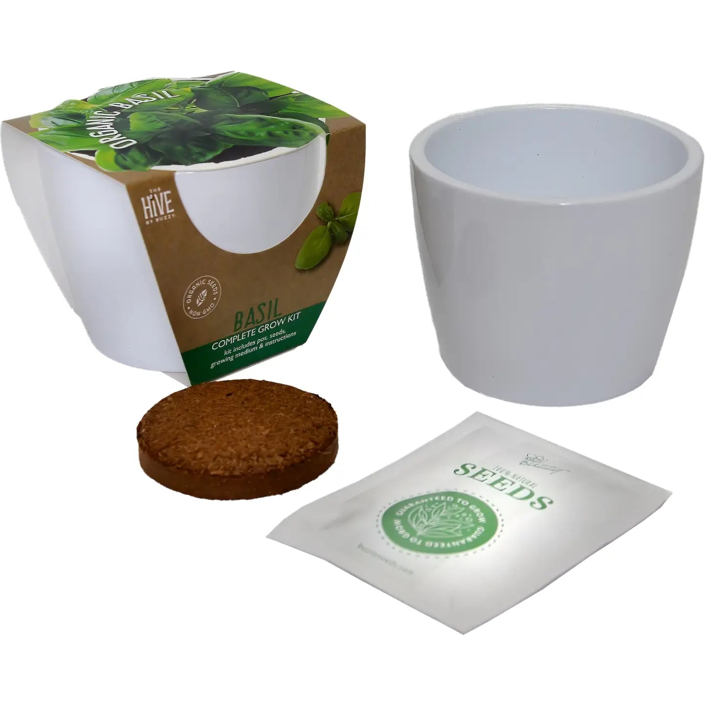 Classic Organic Basil Grow Kit
