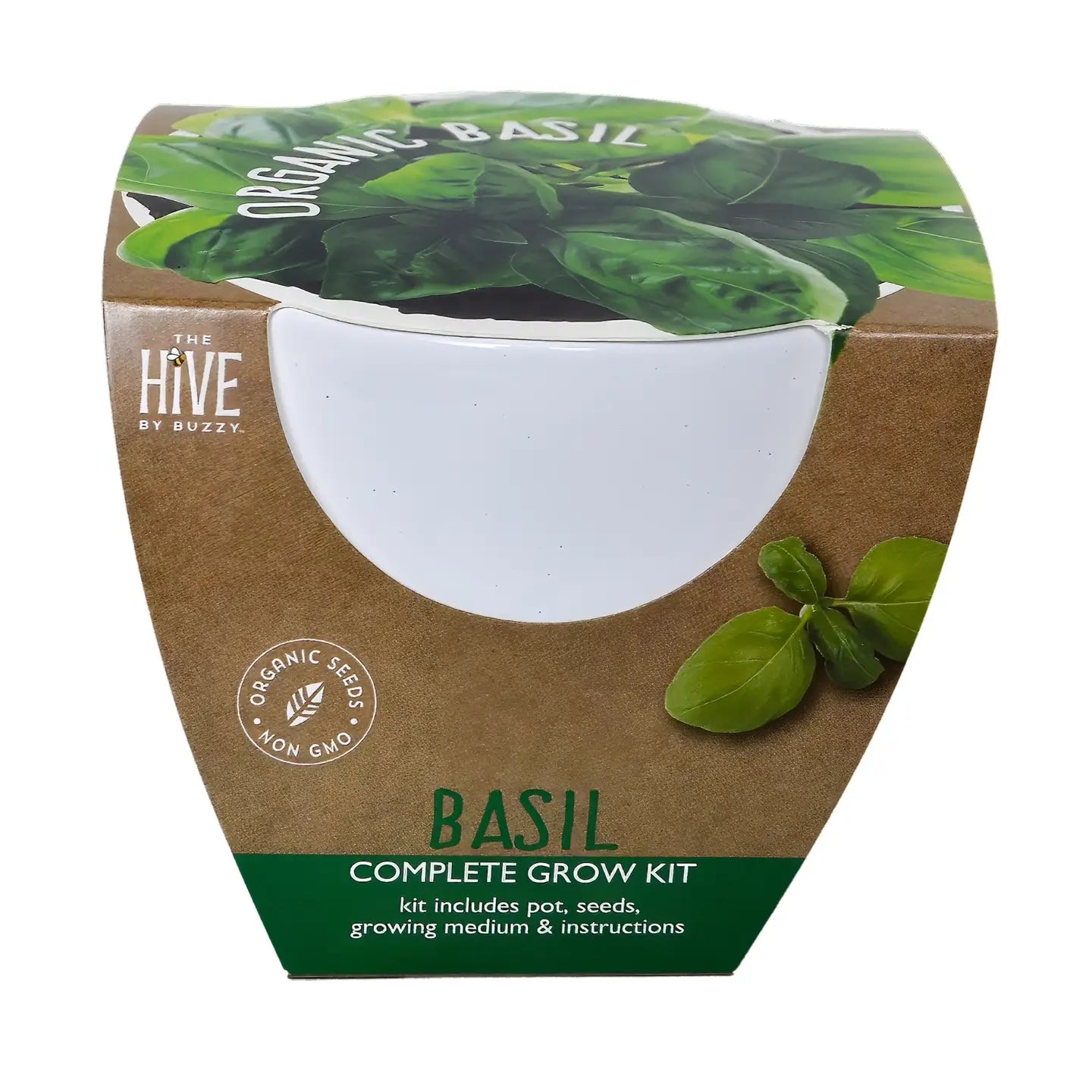 Classic Organic Basil Grow Kit