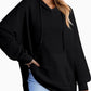 Waffle Knit Pullover