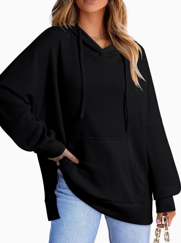 Waffle Knit Pullover
