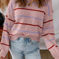 Striped Pullover Sweater