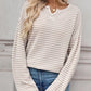 Waffle Knit Drop Shoulder