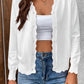 Lightweight Scalloped V Neck Cardigan