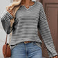 Waffle Knit Drop Shoulder