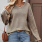 Waffle Knit Drop Shoulder