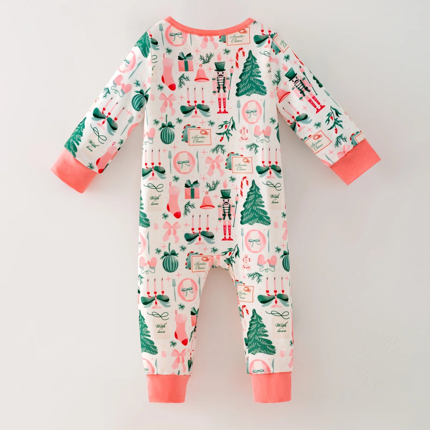 Christmas Rompers (sister match)