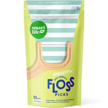Floss - Eco-Friendly Picks | Mint | Pfa Free (4 pack)