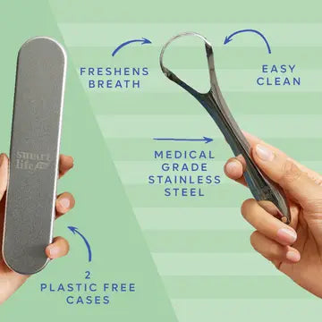 Stainless Steel Tongue Scrapers