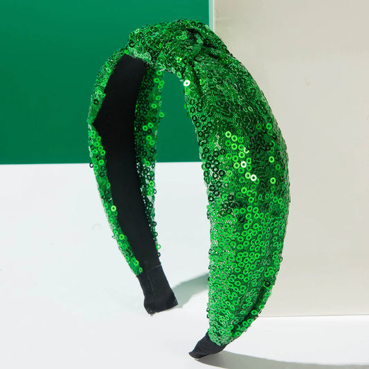 Headband - Glitter Green