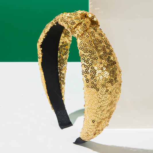 Headband - Glitter Gold