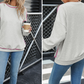 Pink Contrast Pullover