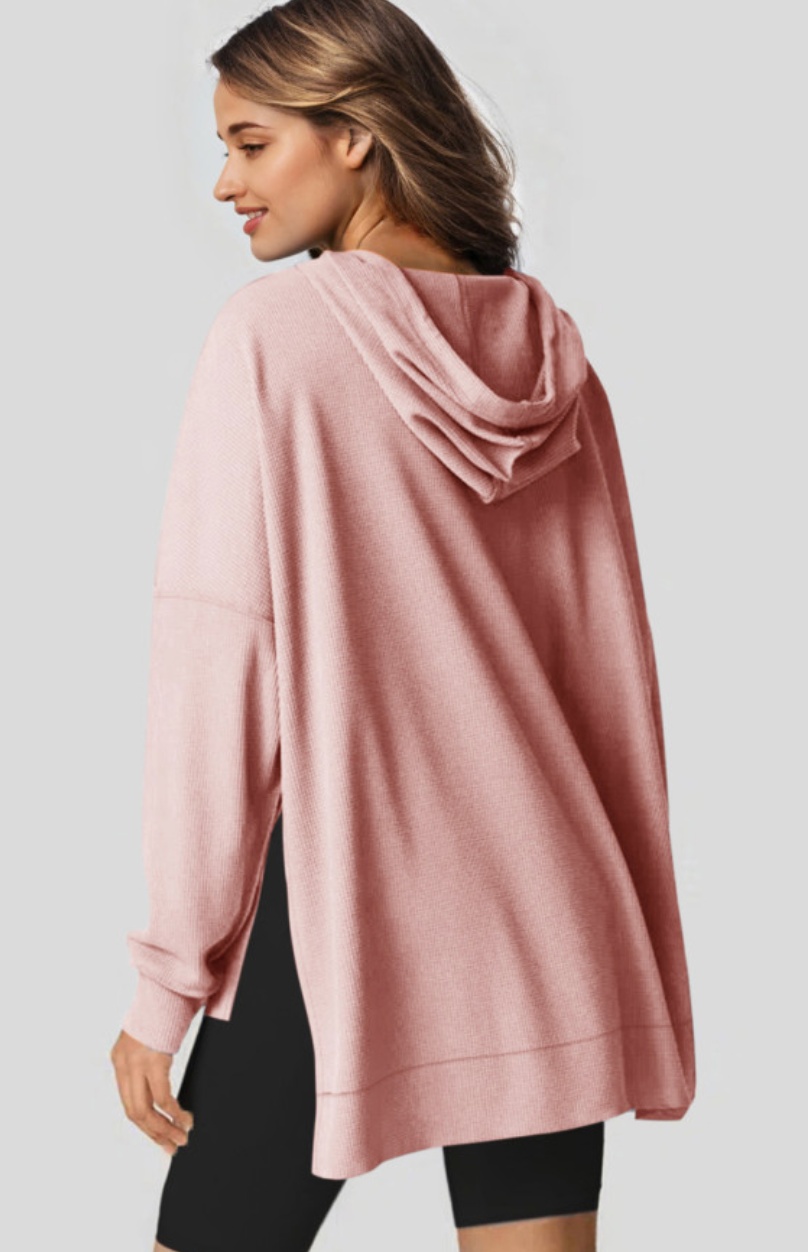 Waffle Knit Pullover