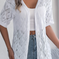 Hollow Knit Cardigan