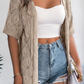 Hollow Knit Cardigan