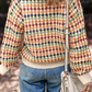V Neck Sweater Cardigan