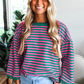 Boxy Lace Flare Drop Sleeve Blouse
