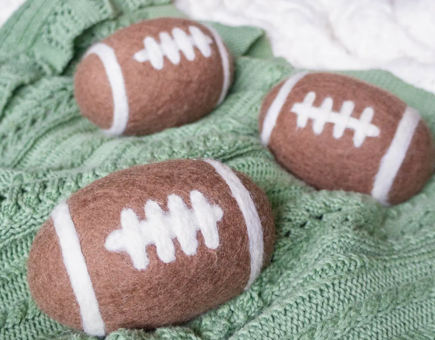 Wool Dryer Balls - Football