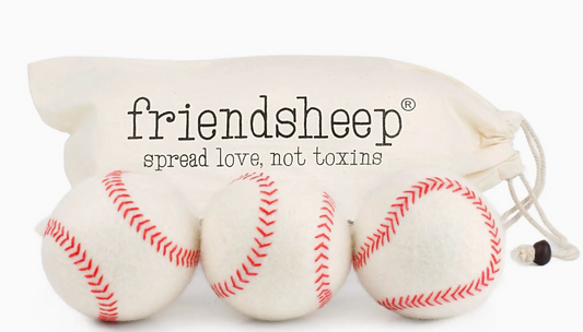 Wool Dryer Balls - Baseball