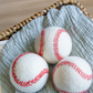 Wool Dryer Balls - Baseball
