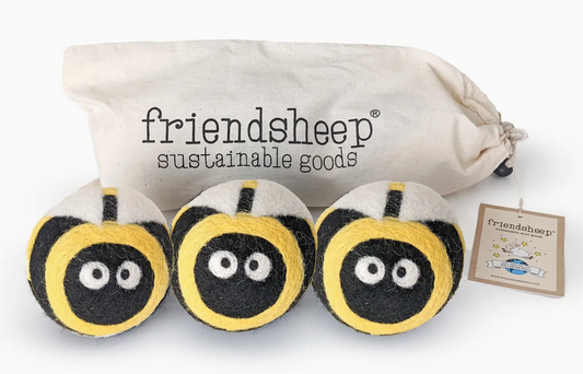 Wool Dryer Balls - Bee