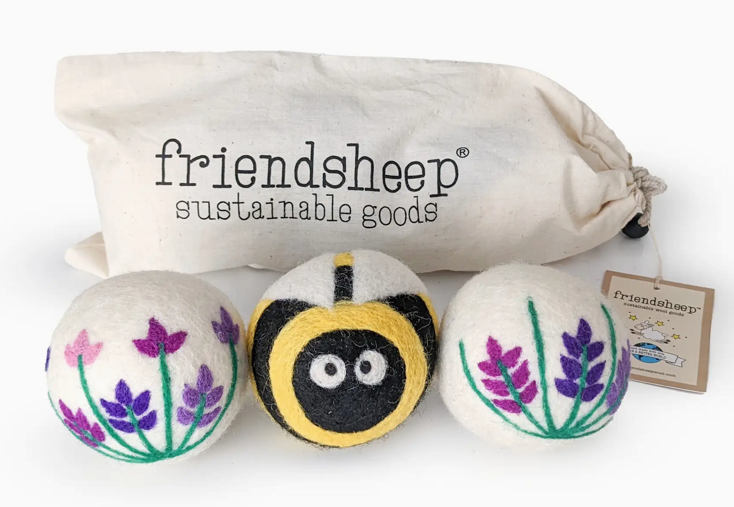 Wool Dryer Balls - Spring