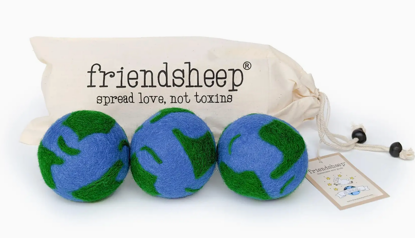 Wool Dryer Balls - Earth