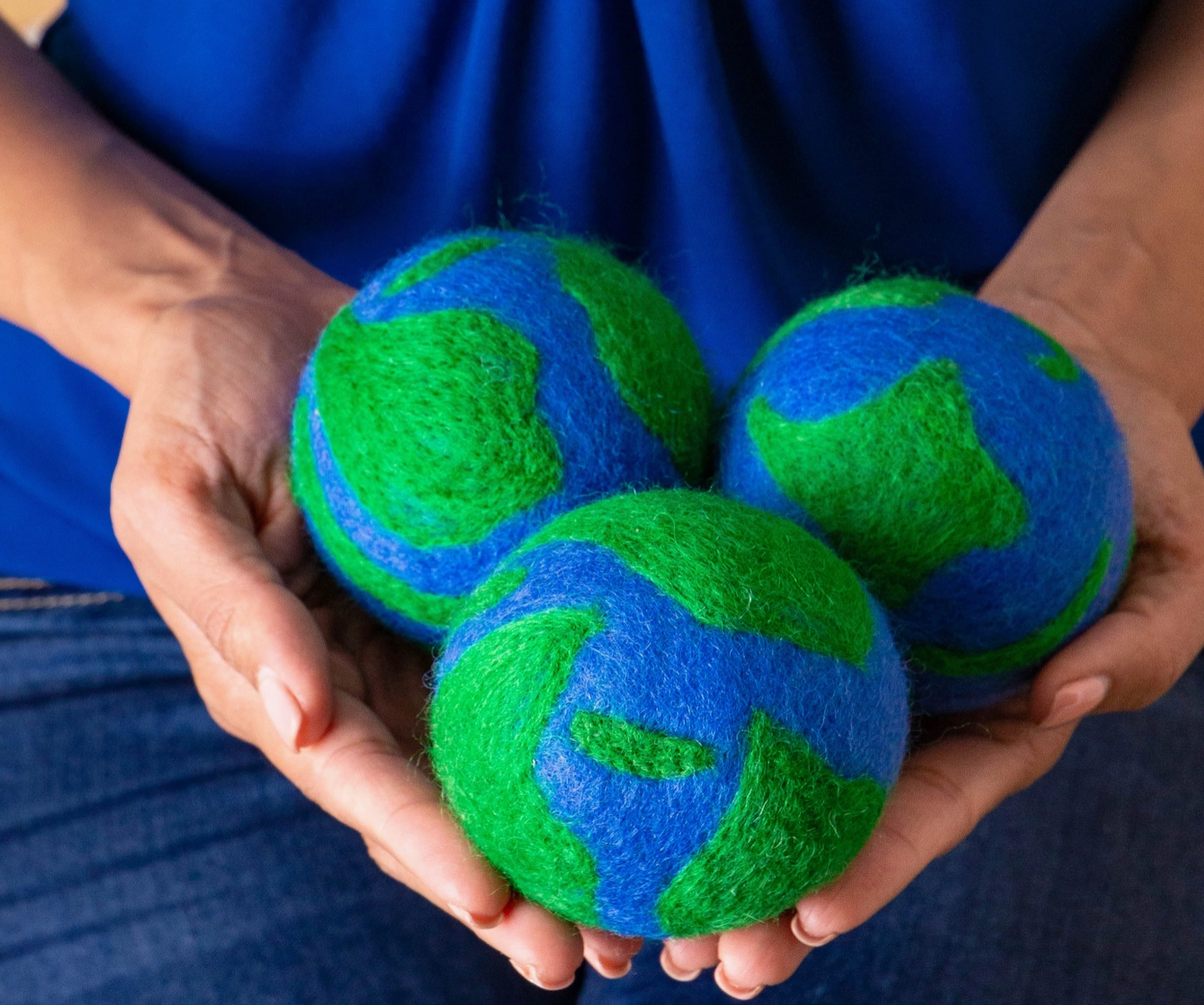 Wool Dryer Balls - Earth