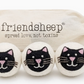 Wool Dryer Balls - Black Cat