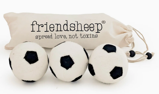 Wool Dryer Balls - Soccer