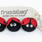 Wool Dryer Balls - Ladybug