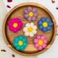 Wool Pet Toys / Fresheners - Flowers