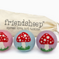 Wool Dryer Balls - Mushrooms