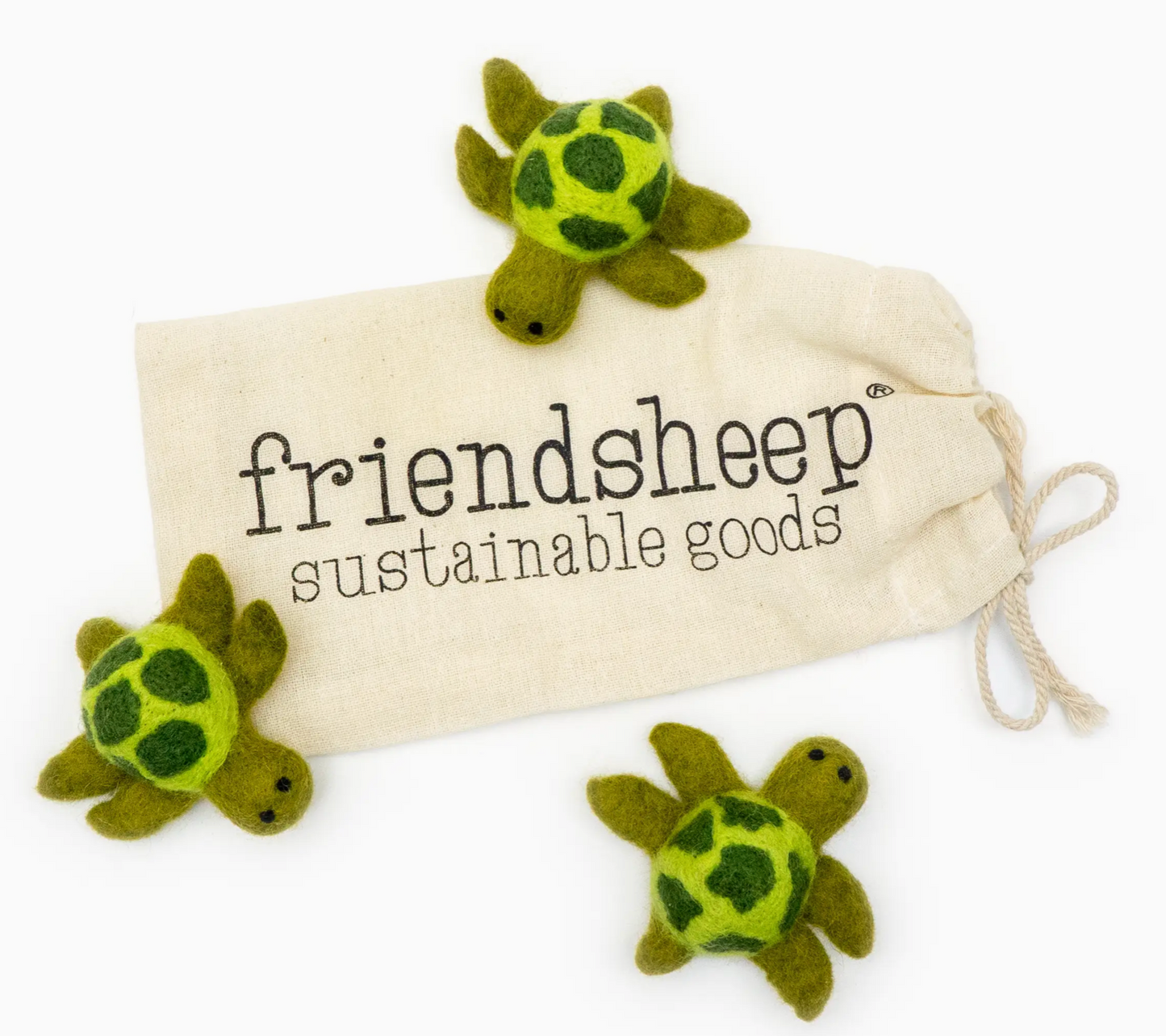 Wool Pet Toys / Fresheners - Turtle