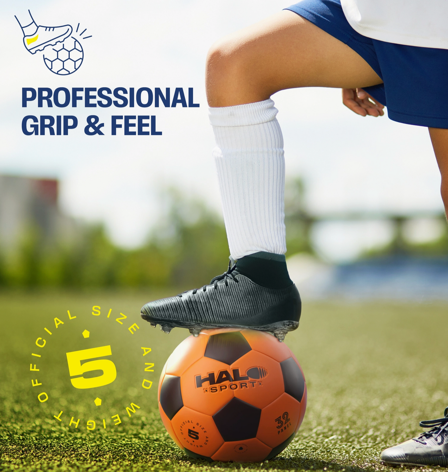 Rechargeable Light Up Soccer Ball