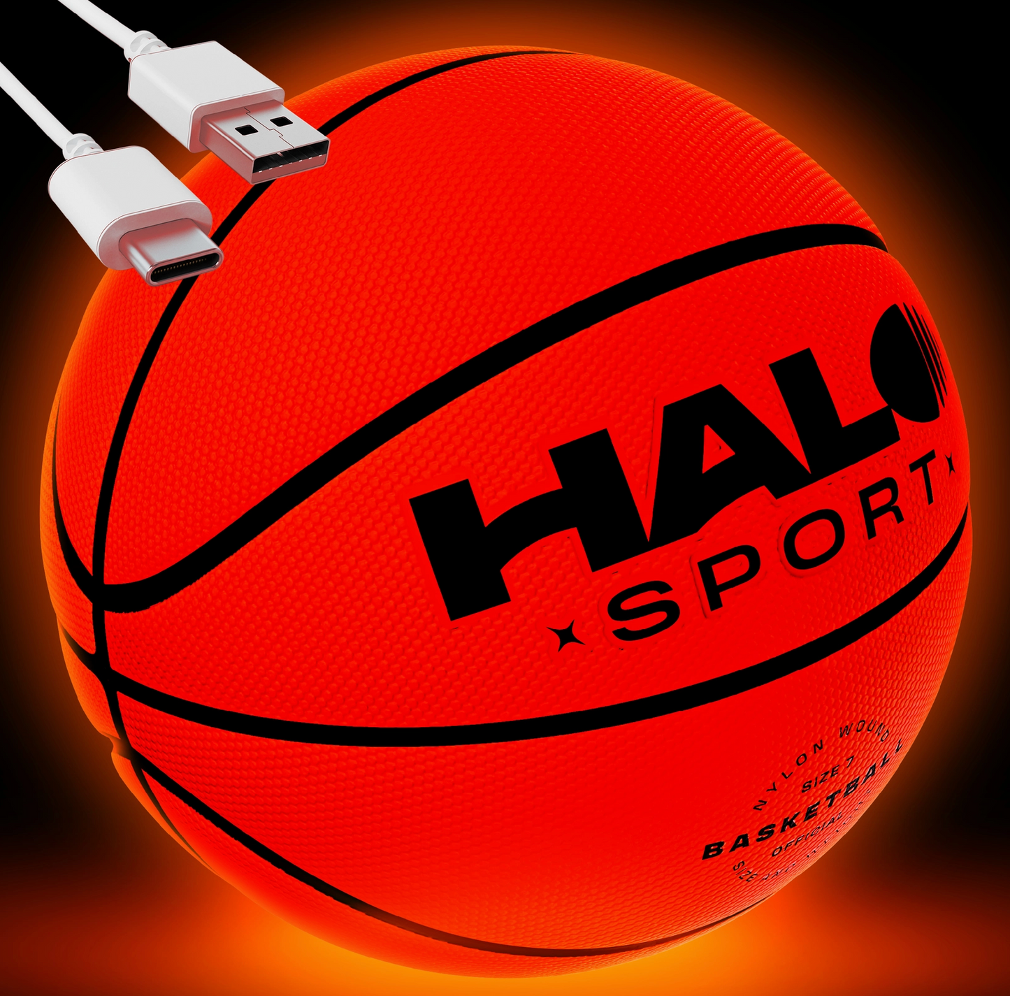 Rechargeable Light Up Basketball