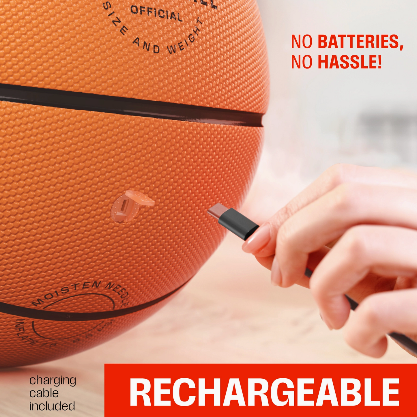 Rechargeable Light Up Basketball