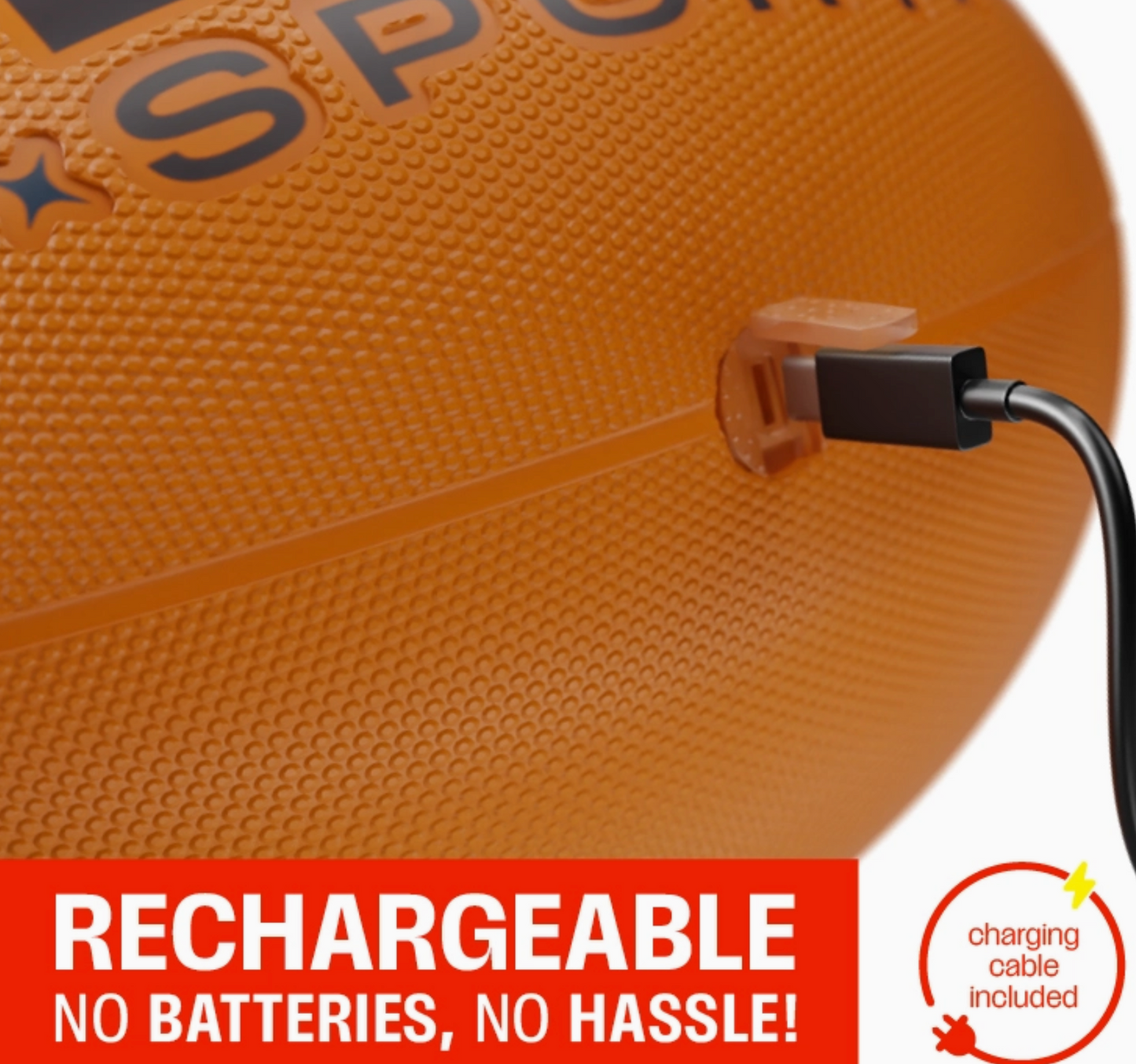 Rechargeable Light Up Football