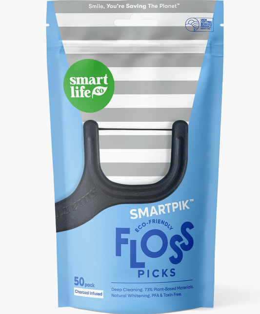 Floss - Eco-Friendly Picks | Activated Charcoal | Pfa Free