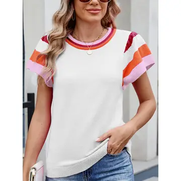 Round Neck Knit Top
