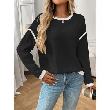 Round Neck Long Sleeved