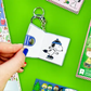Sticker -Snowy Snoopy Mini Sticker Book Keychain