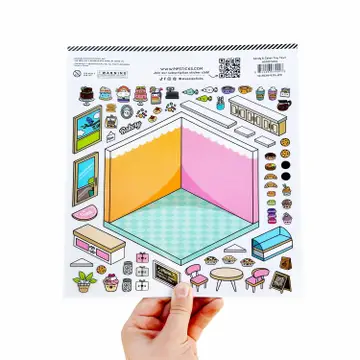 Tinytown Sticker Sheets: Floats & Fries