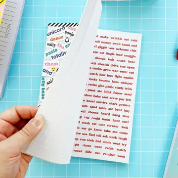 Sticker - Sticker Poetry Book: Trendy