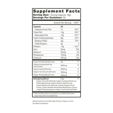 Red Juice - Energy-Boosting Berry Adaptogen Blend
