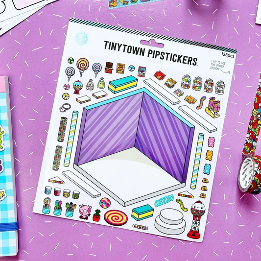 Tinytown Sticker Sheets: Floats & Fries