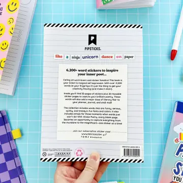 Sticker - Sticker Poetry Book: Trendy
