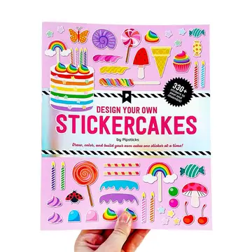 Sticker - Design Your Own Sticker Book: Stickercakes