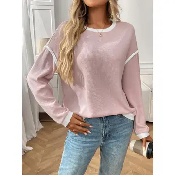 Round Neck Long Sleeved
