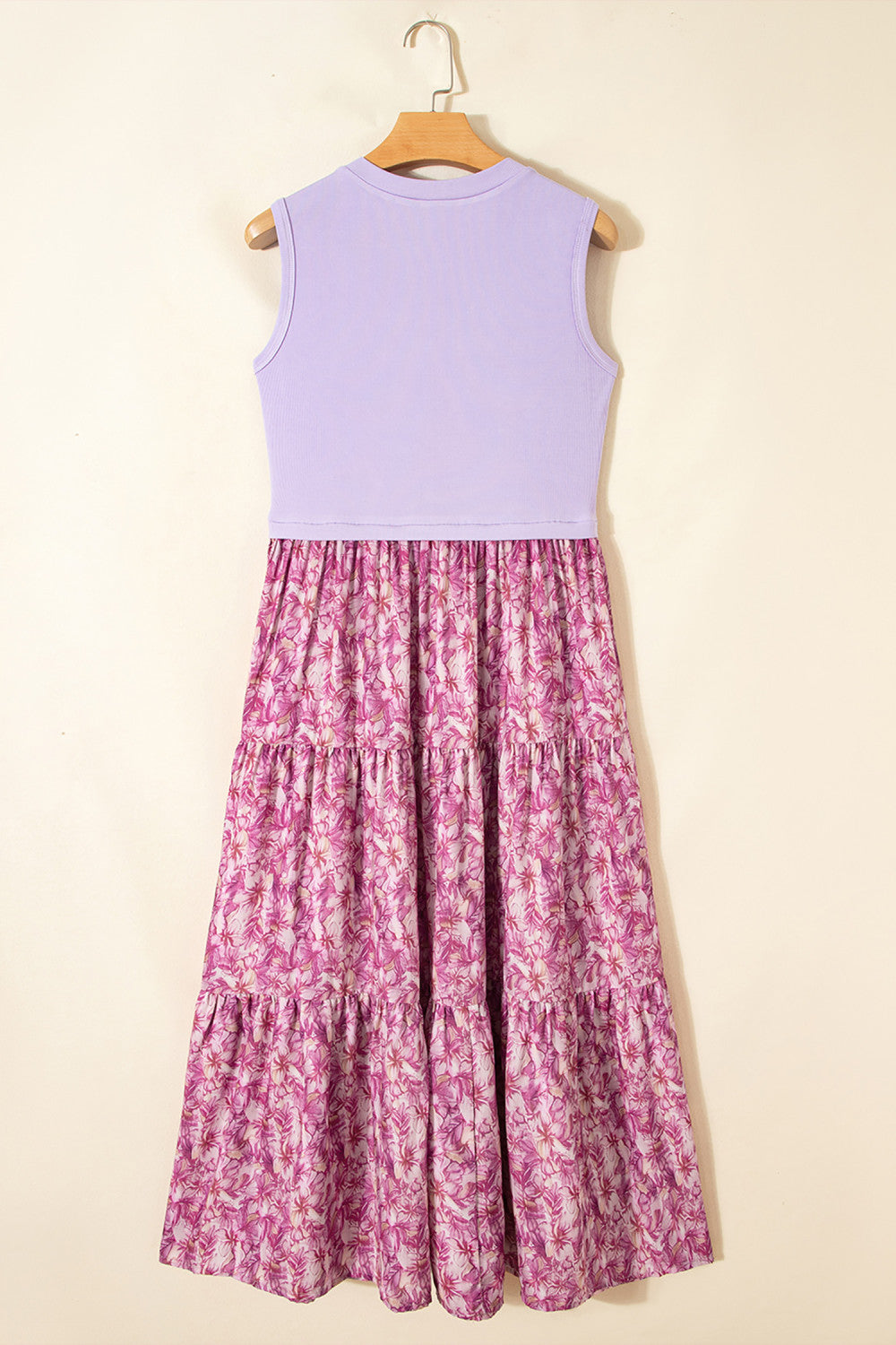 Ribbed V Neck Tank Dress